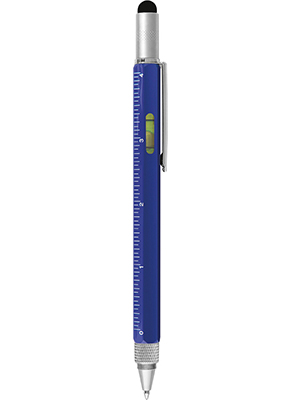 Penna in metallo con bolla e touch BRICK