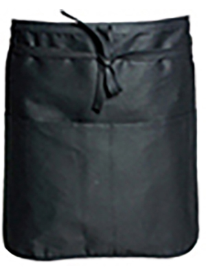 Grembiule da bar in policotone con 3 tasche cm 80x40 Bistrot ROCK