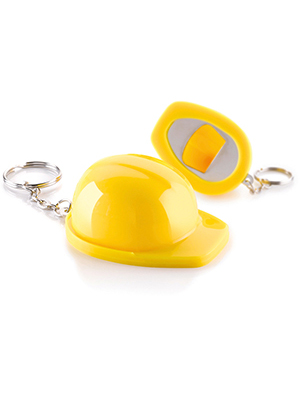 Portachiavi apribottiglie a forma di casco HELM