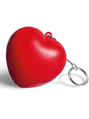 Portachiavi antistress a forma di cuore CUORE-SOFT
