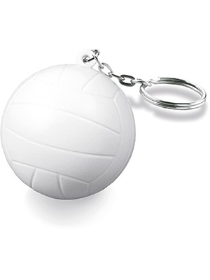 Portachiavi antistress a forma di palla da volley VOLLEY-SOFT