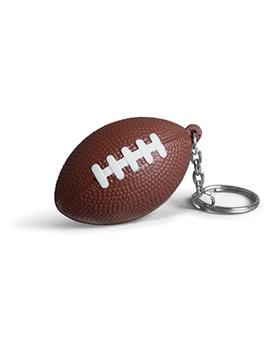 Portachiavi antistress a forma di pallone da rugby YARDA-SOFT