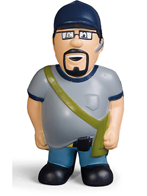 Antistress a forma di omino WORKER