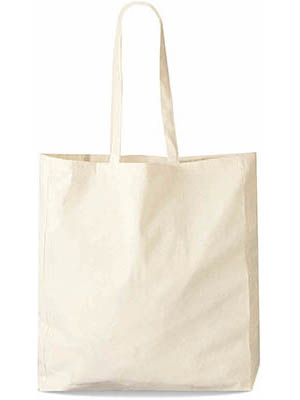 Shopper in cotone 180gr cm 38x42x8 SAKAI