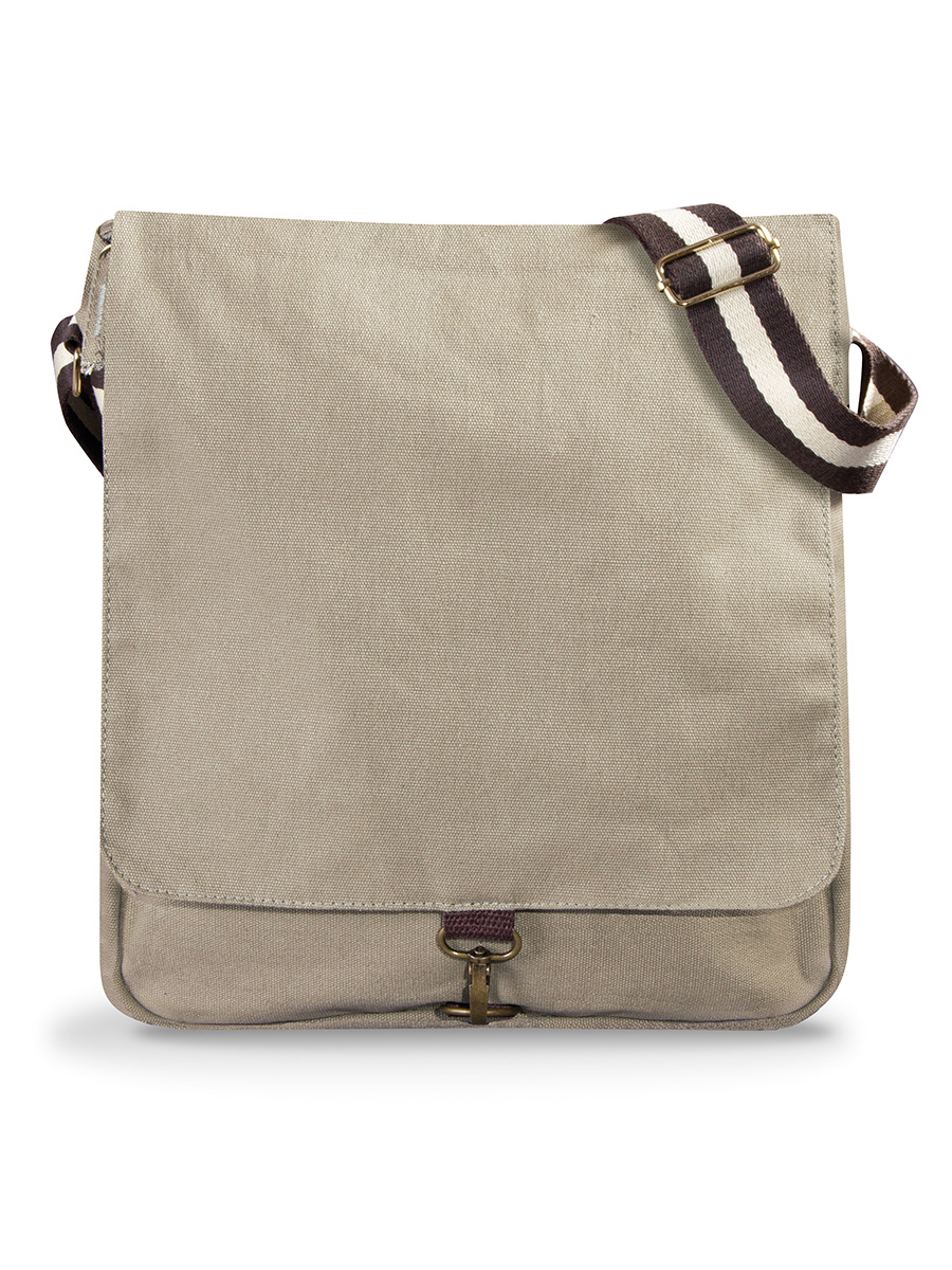 Borsa a tracolla in canvas TSAVO