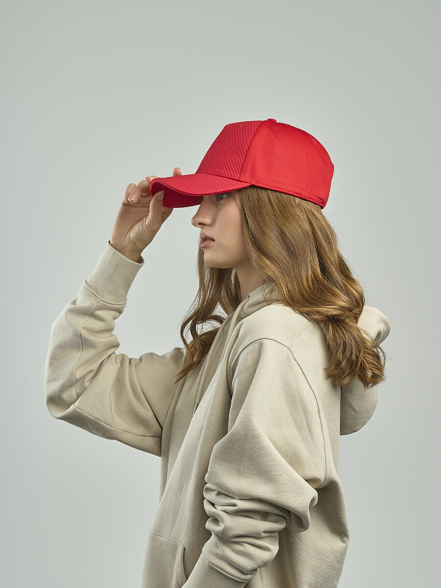 CAPPELLO VISIERA CURVA 5 PANNELLI