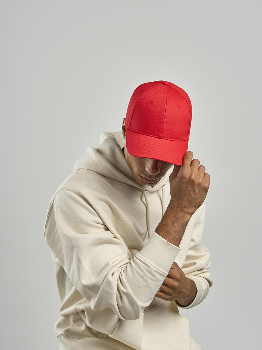 CAPPELLO VISIERA CURVA 6 PANNELLI