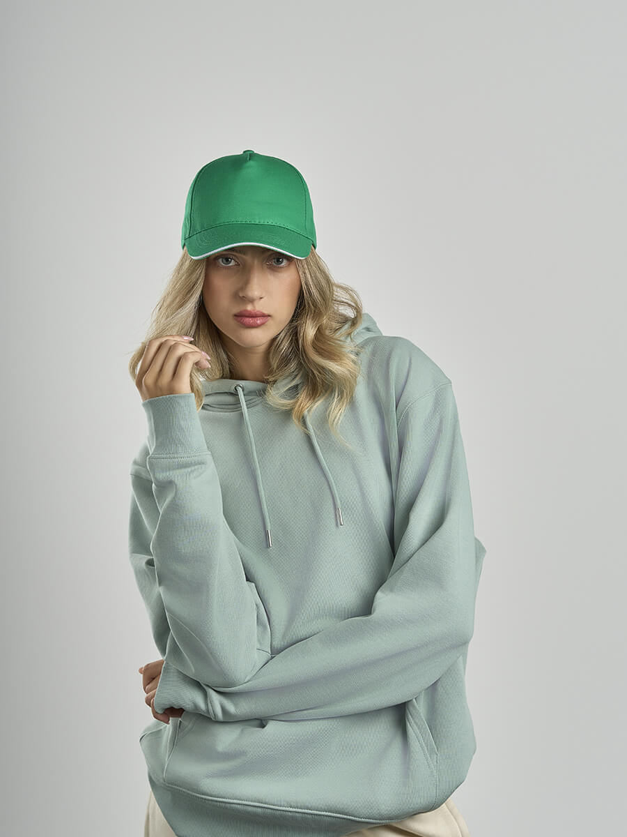 CAPPELLO VISIERA CURVA 5 PANNELLI