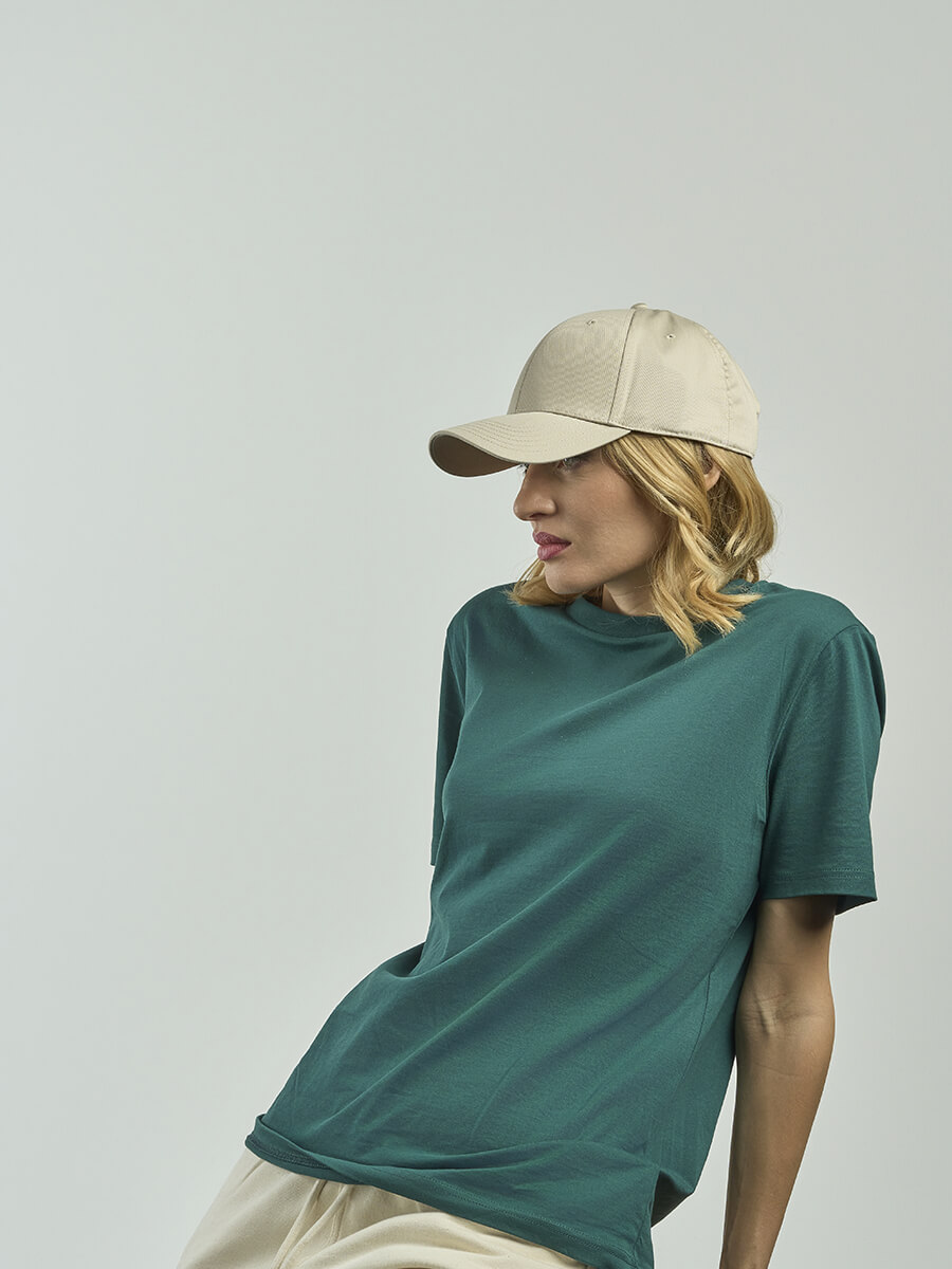 CAPPELLO VISIERA CURVA 6 PANNELLI