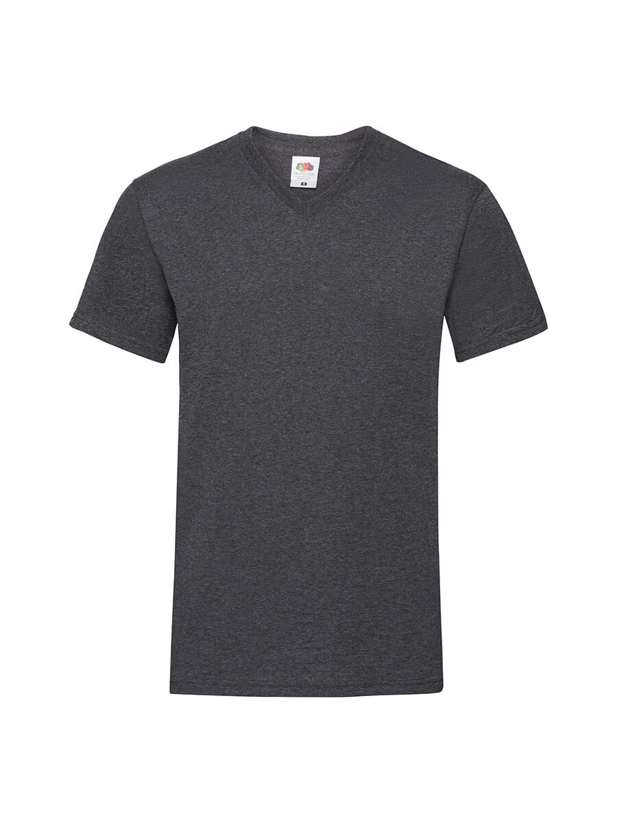 T-SHIRT UOMO MANICA CORTA COLLO A V VALUEWEIGHT