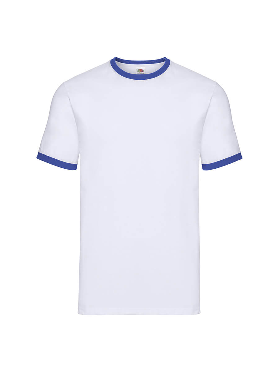 WHITE / ROYAL BLUE