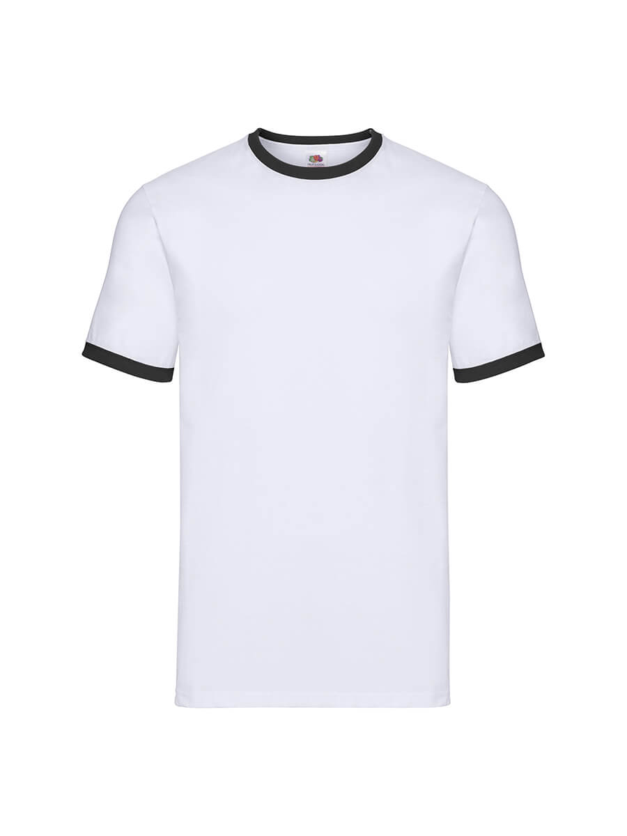 WHITE / BLACK