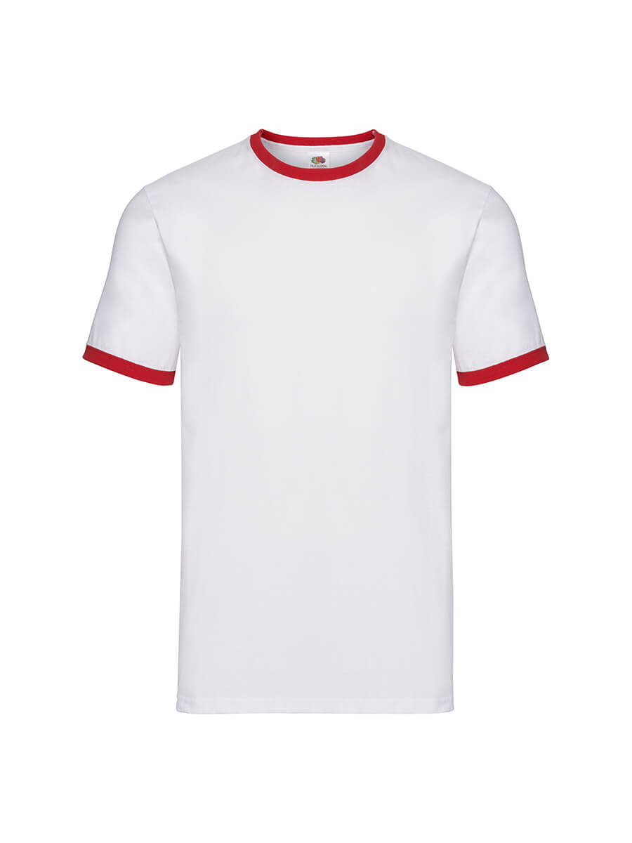 WHITE / RED