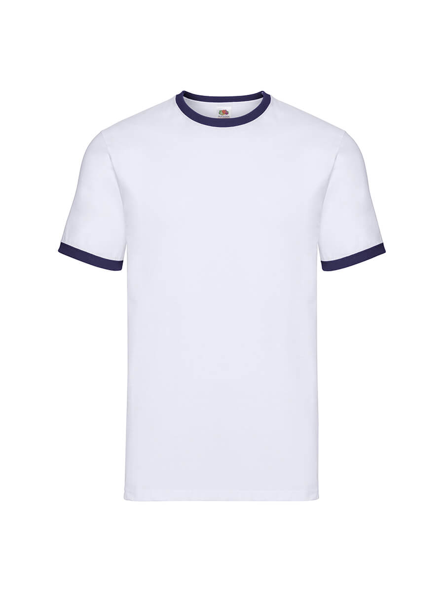 WHITE / NAVY