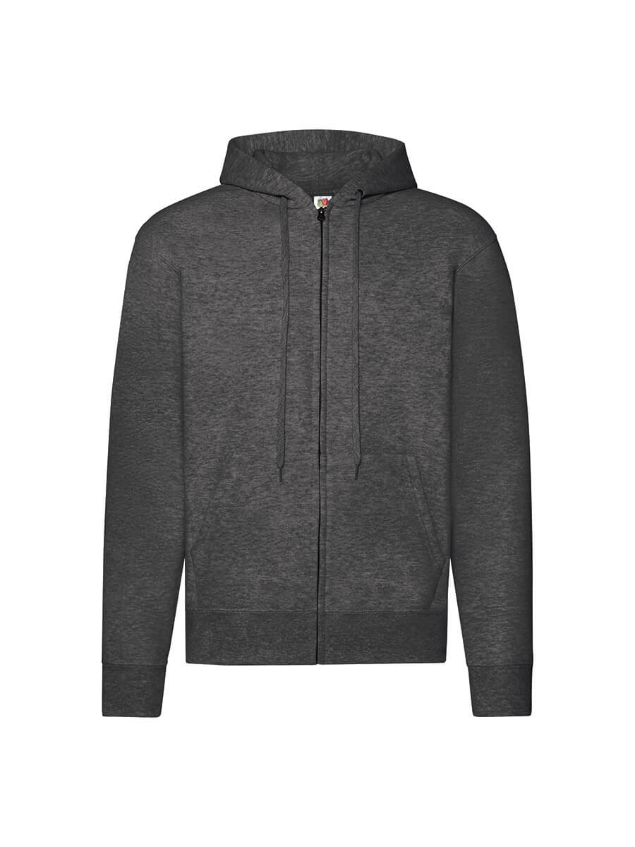 FELPA UNISEX CAPPUCCIO E ZIP CLASSIC
