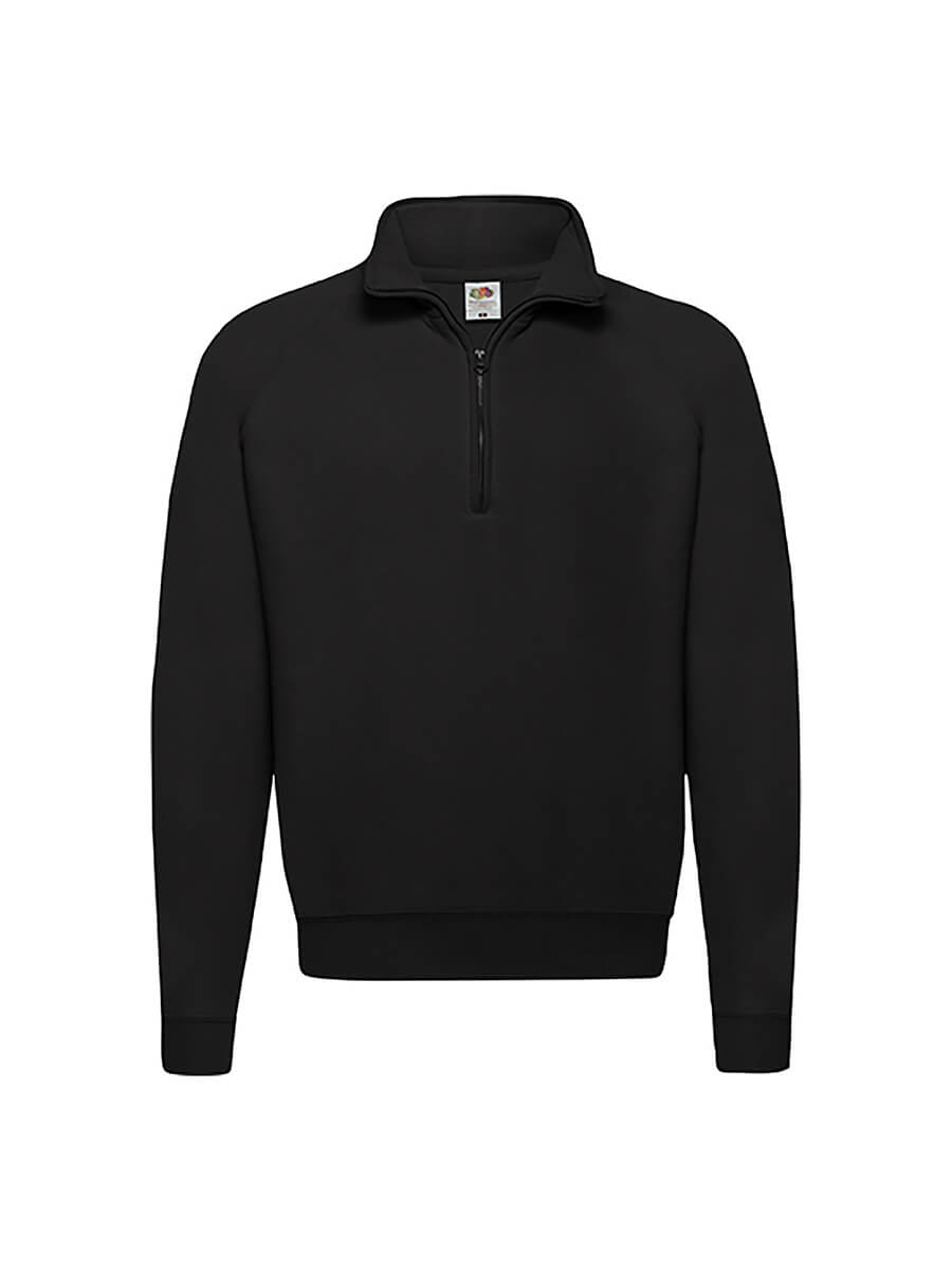 FELPA UNISEX MEZZA ZIP CLASSIC