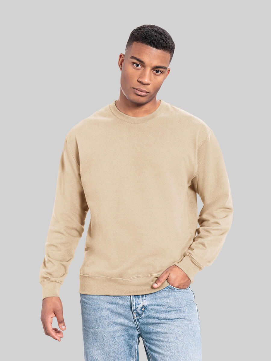 FELPA UNISEX GIROCOLLO LEGGERA ICONIC 250