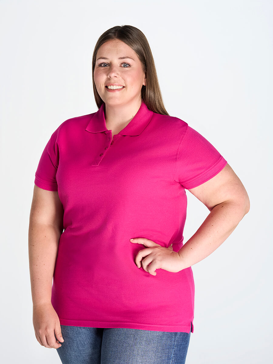 POLO DONNA MANICA CORTA CURVES