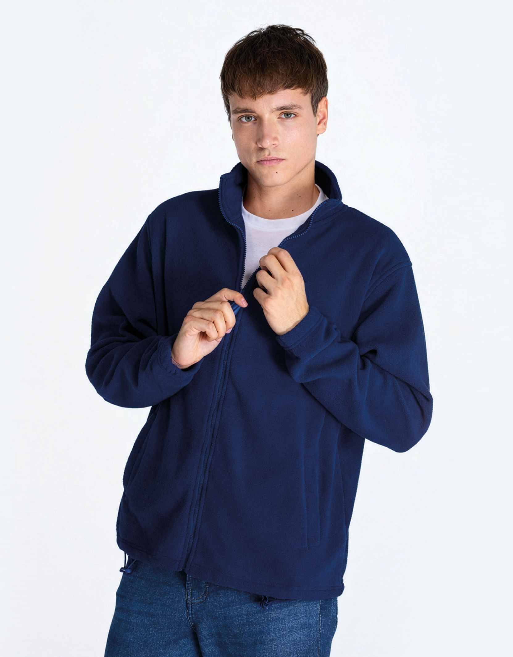 PILE UOMO ZIP INTERA JT