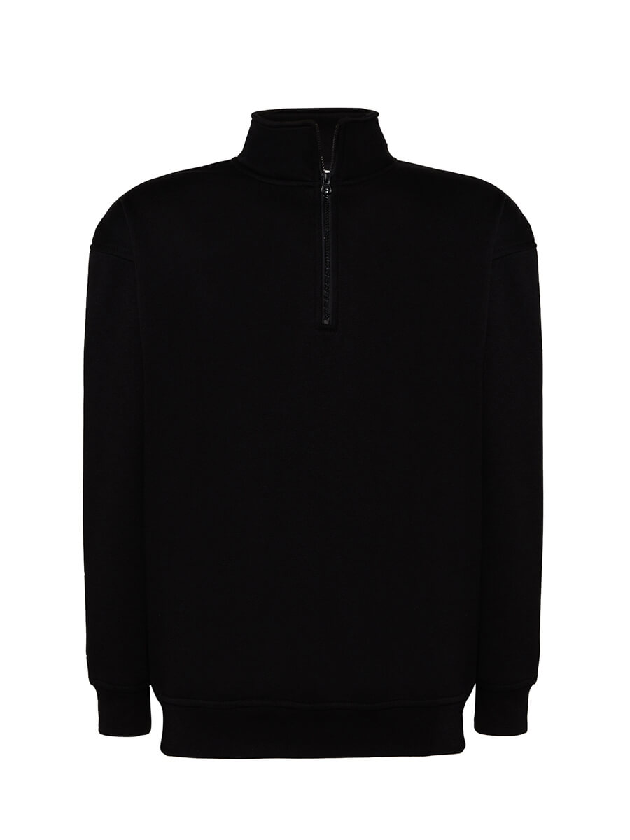 FELPA UNISEX MEZZA ZIP JT