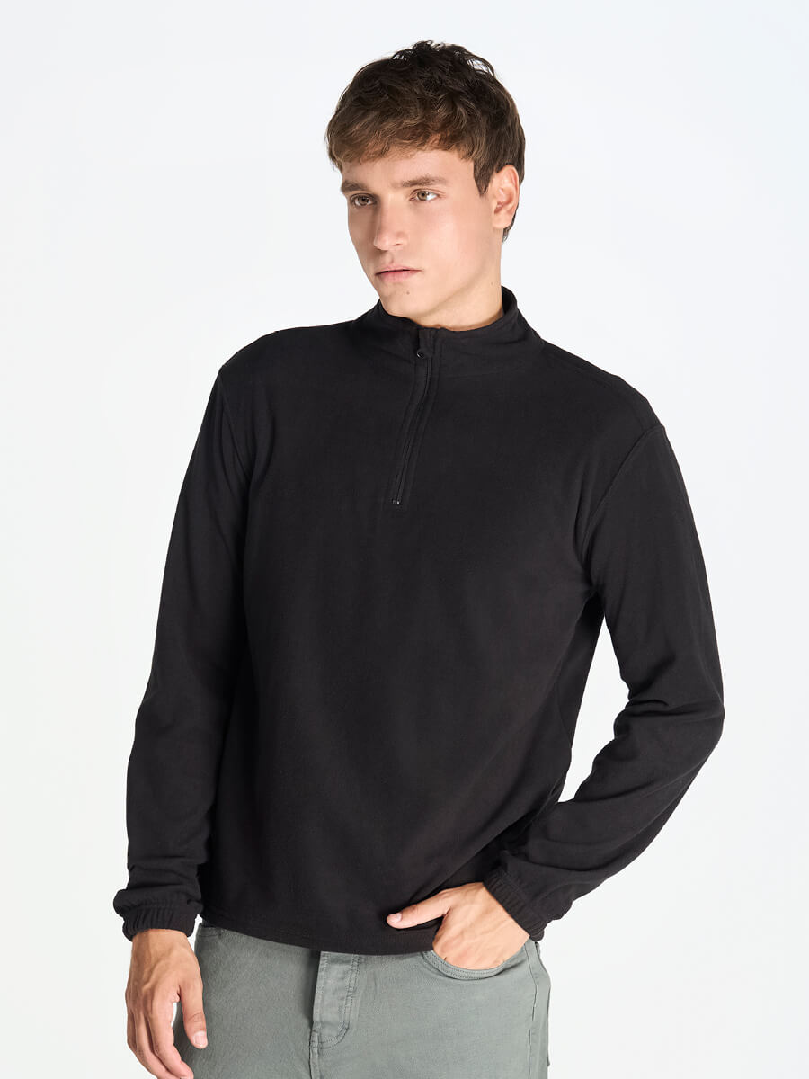MICROPILE UNISEX MEZZA ZIP