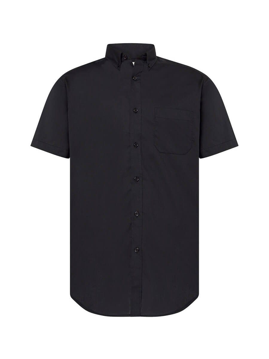 CAMICIA UOMO MANICA CORTA POPELINE