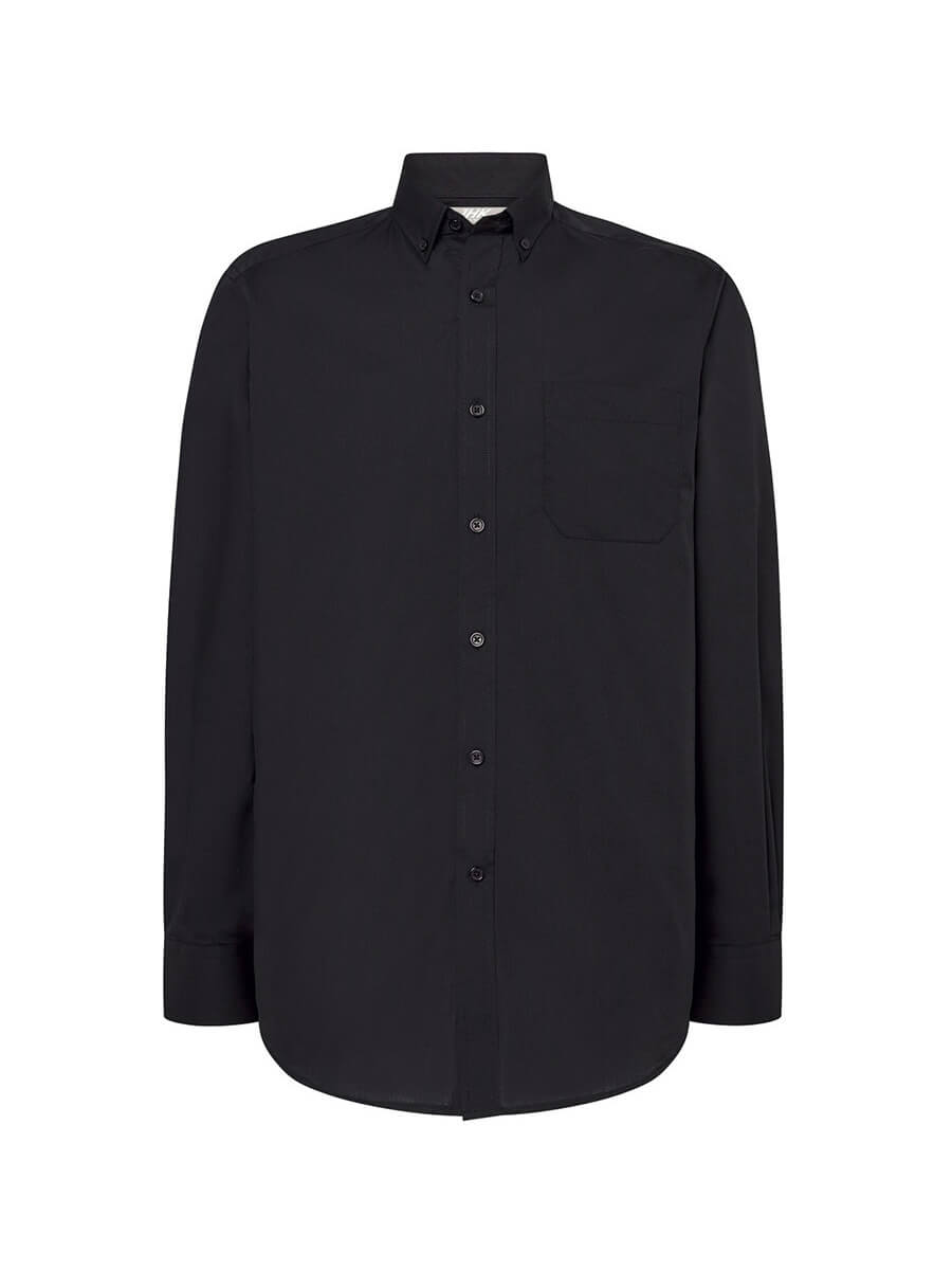 CAMICIA UOMO MANICA LUNGA POPELINE