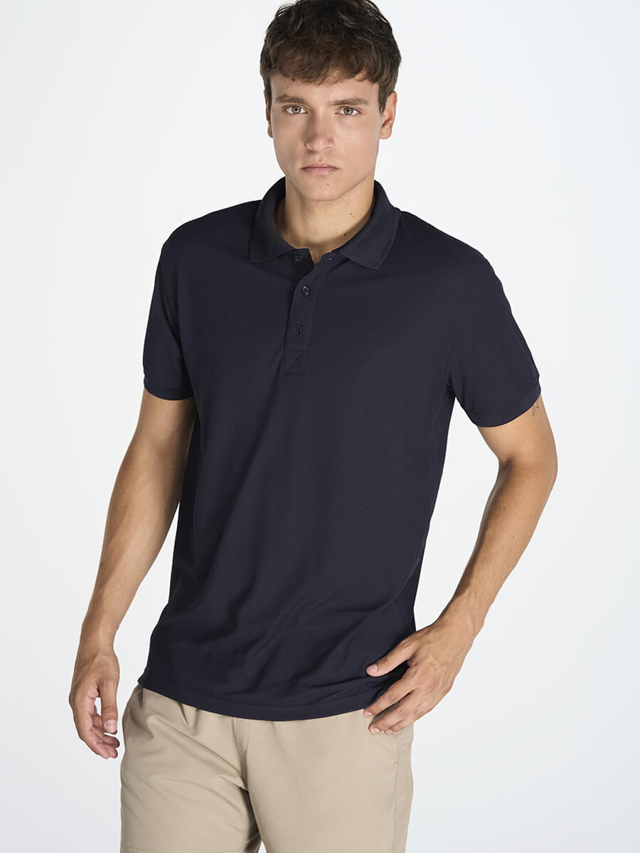 POLO UOMO MANICA CORTA SPORT PIQUE