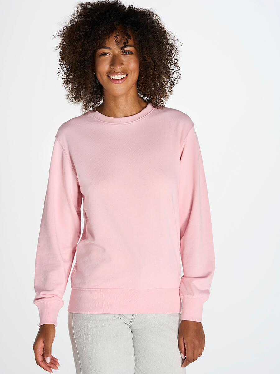 FELPA DONNA GIROCOLLO LEGGERA FRENCH TERRY