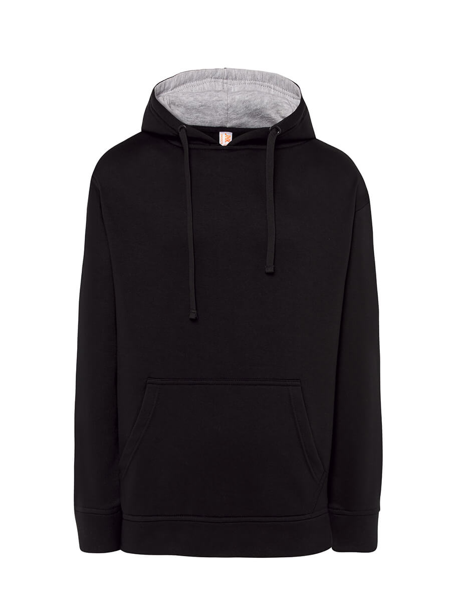 FELPA UNISEX CAPPUCCIO OCEAN CONTRAST