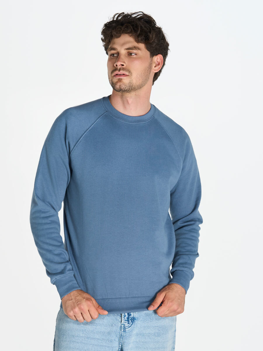 FELPA UNISEX GIROCOLLO ORGANIC EVEREST