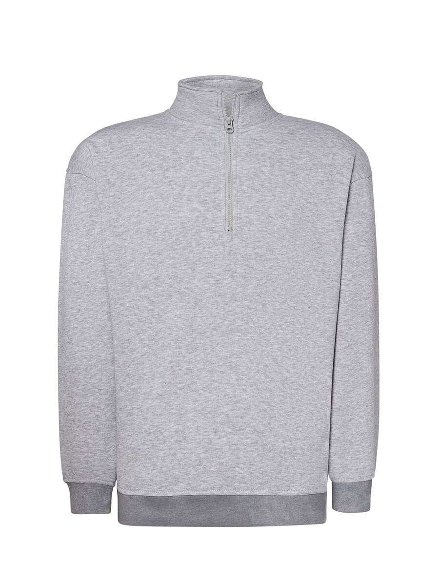 FELPA UNISEX MEZZA ZIP PREMIUM