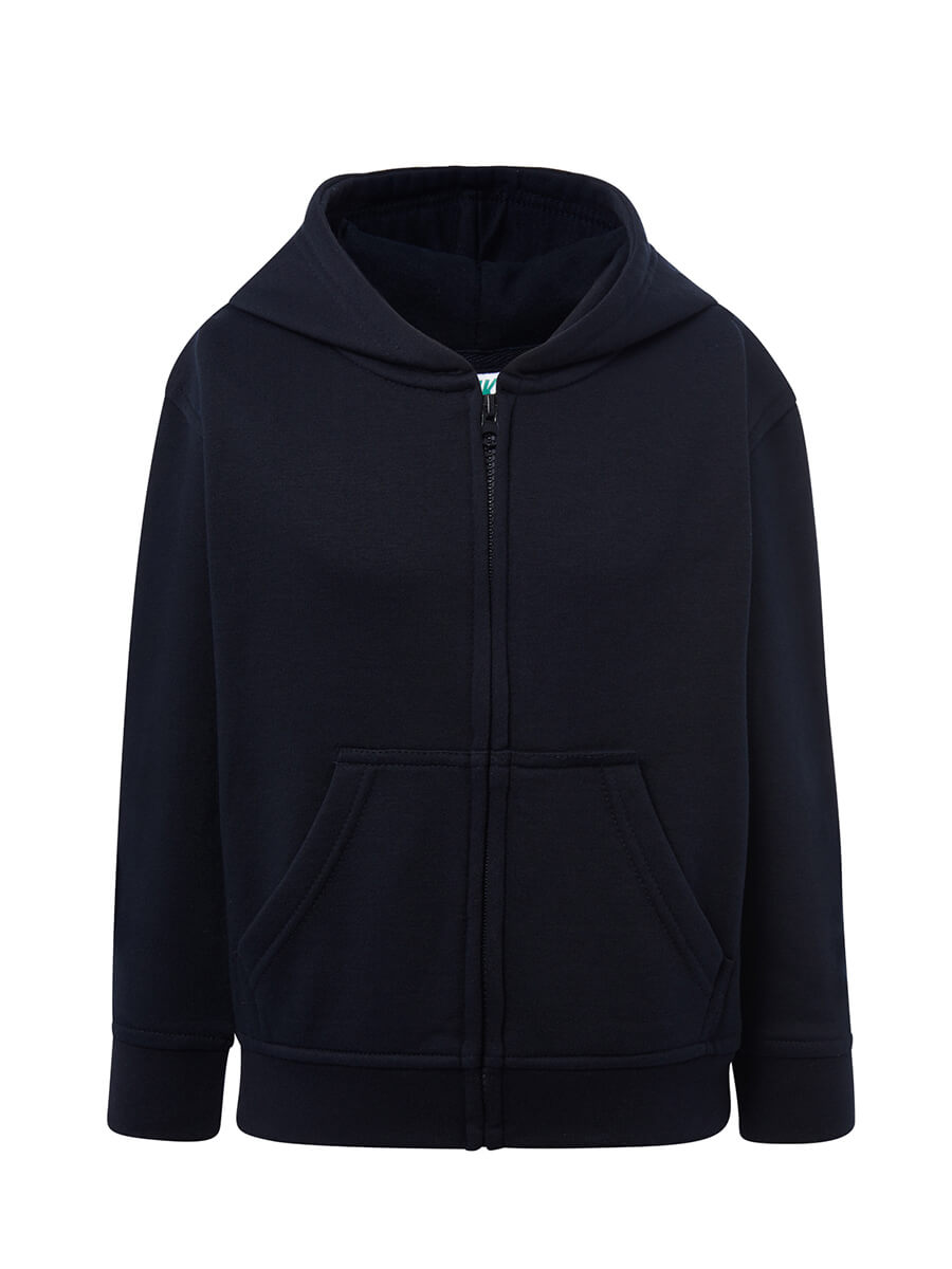 FELPA BAMBINO CAPPUCCIO E ZIP LEGGERA FRENCH TERRY