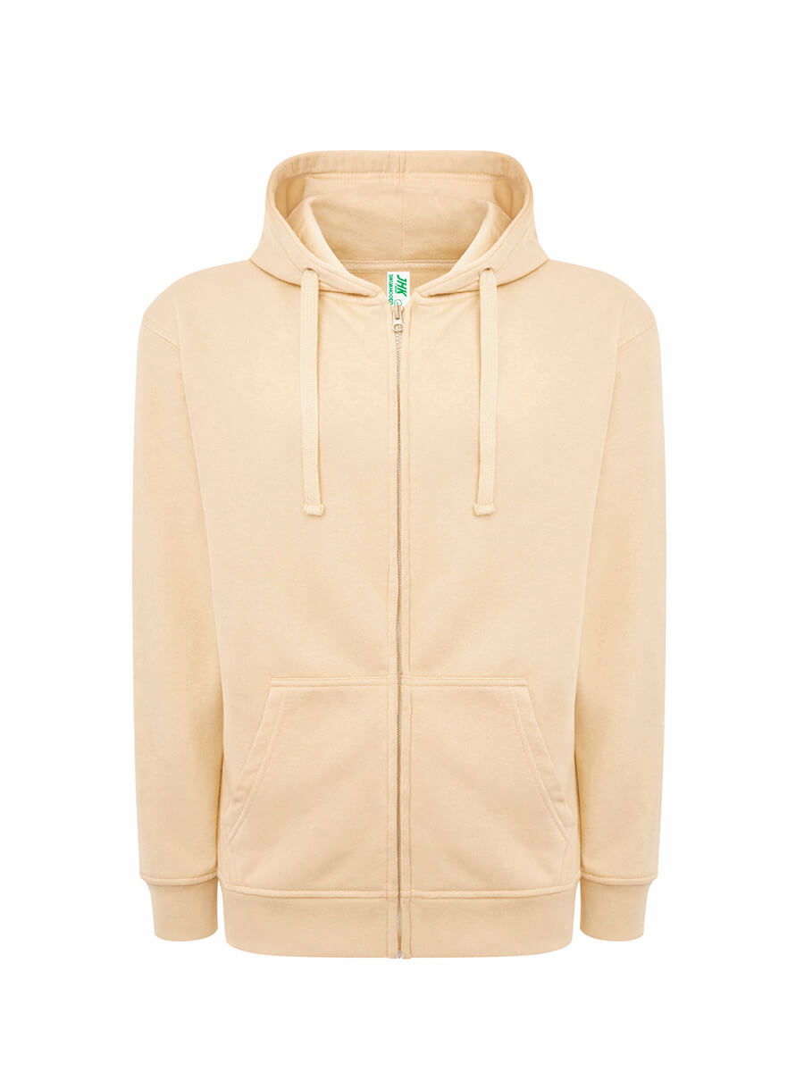 FELPA UOMO CAPPUCCIO E ZIP LEGGERA FRENCH TERRY