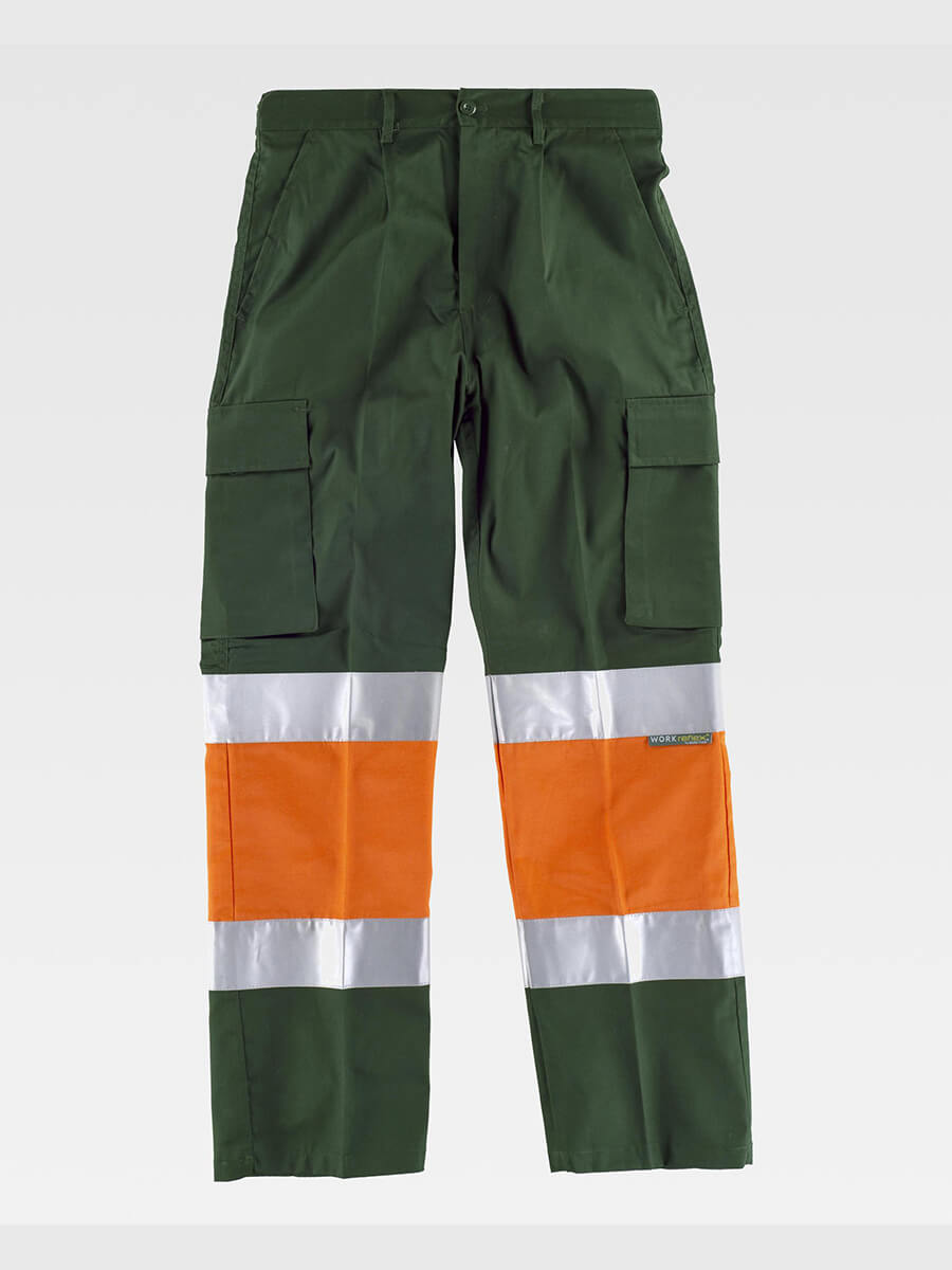 DARK GREEN / ORANGE
