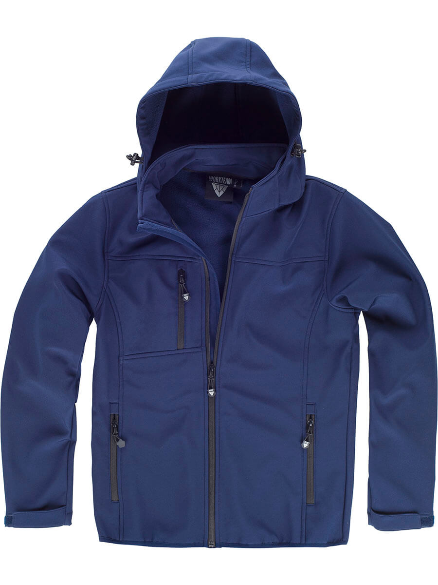 SOFTSHELL CON CAPPUCCIO STACCABILE